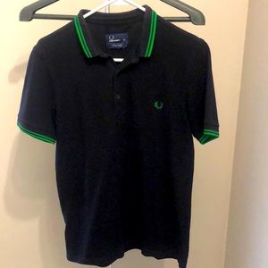 Fred Perry Men's Dark Blue Polo Shirt
